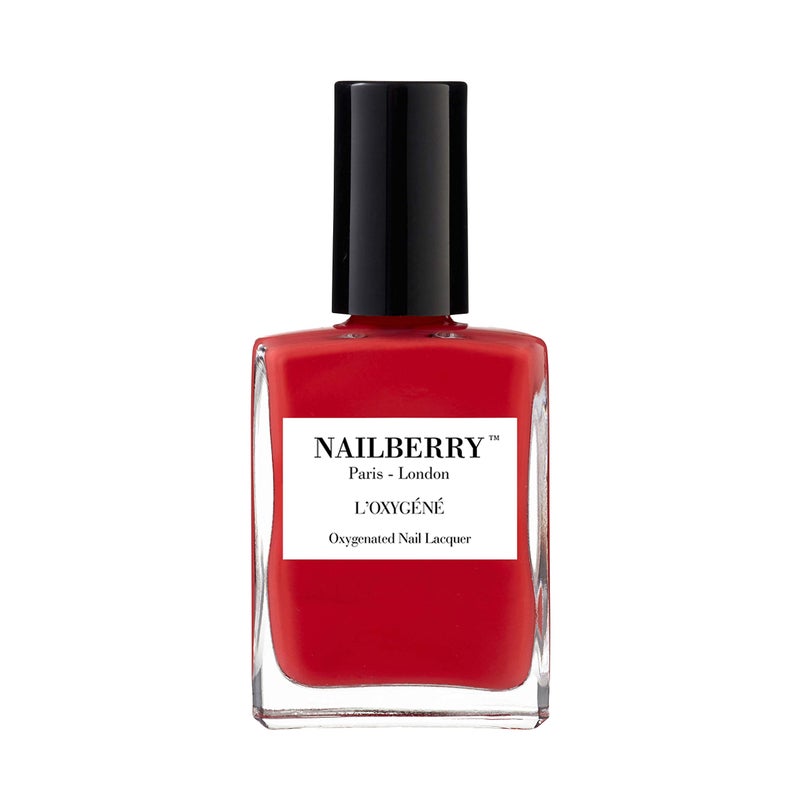 NAILBERRY طلاء أظافر نيلبيري ليوكسيجن | بوب ماي بيري | برتقالي ساطع قريب من الأحمر غير شفاف | طلاء أظافر طويل الأمد محمي من الأشعة فوق البنفسجية | خالي من 12 مادة | نباتي | معتمد حلال | خالي من القسوة والغلوتين | 15 مل - Image 1